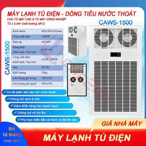 Máy lạnh tủ điện khô CAWS-300 300W, CAWS-500, CAWS-800, CAWS-1500
