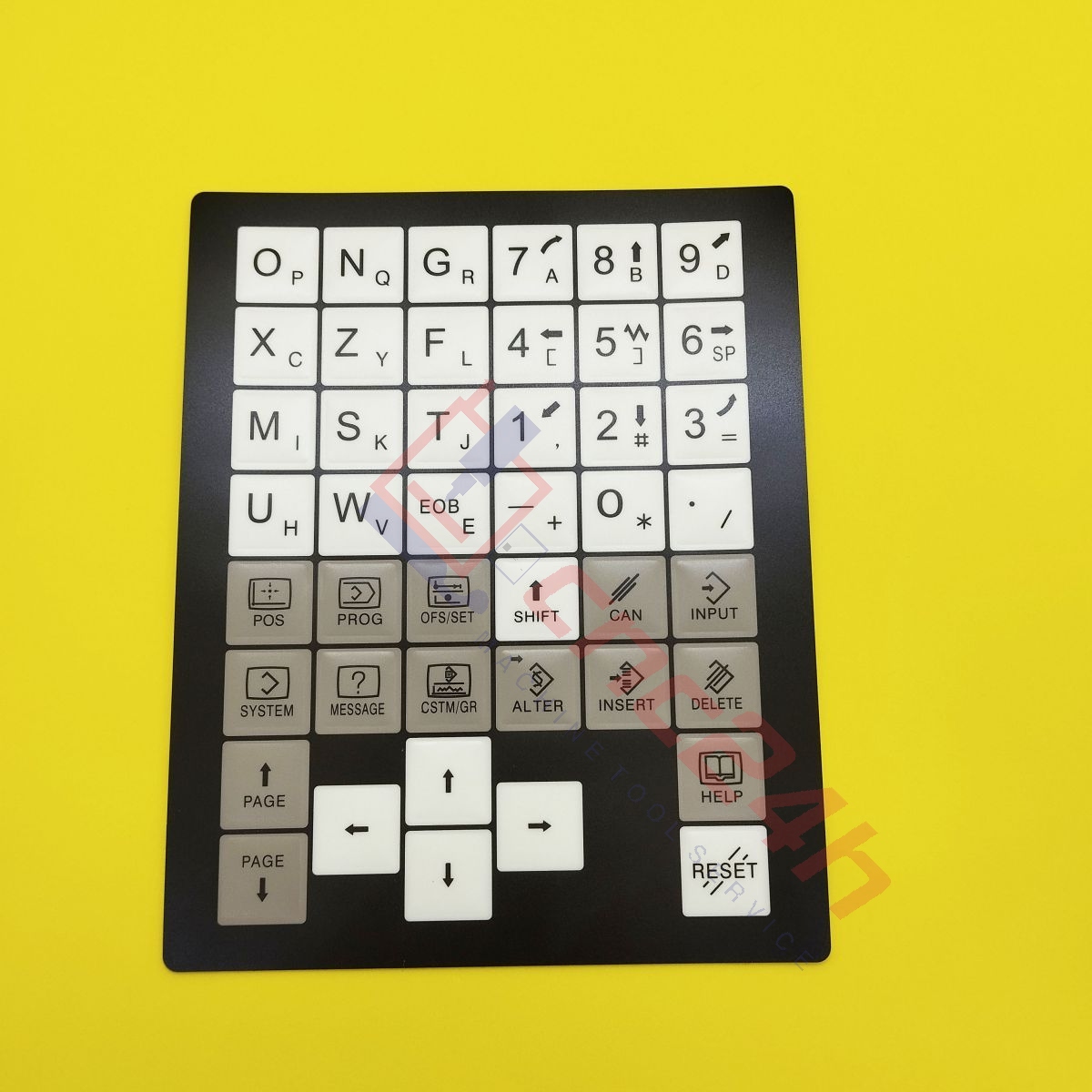 A98L-0005-0298T - h3 A98L-0005-0298#T - Decal phím bấm Fanuc 21T / 0iT