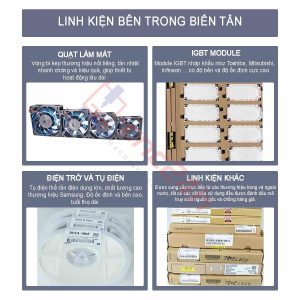 Biến tần YSD EA200 - Dùng cho máy CNC và các dây chuyền sản xuất công nghiệp.