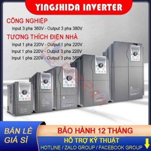 Biến tần YSD EA200 - Dùng cho máy CNC và các dây chuyền sản xuất công nghiệp.