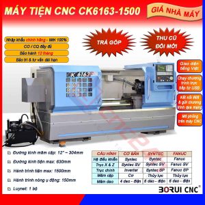 Máy tiện CNC CK6163-1500