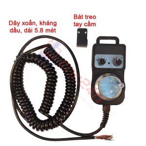 Tay quay phát xung handle (handwheel) dùng cho các máy CNC Fanuc 3, 6, 10/11, 0, 15, 16/18/21, 16i/18i/21i, 0i, 30i, 31i, 32i,… hàng mới 100%