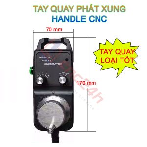 Tay quay phát xung handle (handwheel) dùng cho các máy CNC Fanuc 3, 6, 10/11, 0, 15, 16/18/21, 16i/18i/21i, 0i, 30i, 31i, 32i,… hàng mới 100%