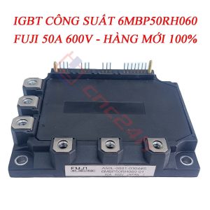 6MBP50RH060 là module IGBT công suất có dòng định mức 75A, điện áp 600V, với khả năng chịu tải ổn định và hiệu suất chuyển mạch cao. Sản phẩm được ứng dụng rộng rãi trong máy cnc, công nghiệp,...