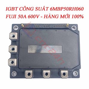 6MBP50RH060 là module IGBT công suất có dòng định mức 75A, điện áp 600V, với khả năng chịu tải ổn định và hiệu suất chuyển mạch cao. Sản phẩm được ứng dụng rộng rãi trong máy cnc, công nghiệp,...