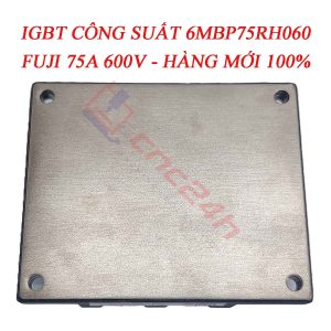 6MBP75RH060 là module IGBT công suất có dòng định mức 75A, điện áp 600V, với khả năng chịu tải ổn định và hiệu suất chuyển mạch cao. Sản phẩm được ứng dụng rộng rãi trong máy cnc, công nghiệp,...