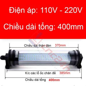 Đèn chiếu sáng máy CNC - Đèn ống LED CNC - Đế xoay 360 độ - Chiếu sáng vùng gia công - Chống nước / bụi / dầu / va đập.