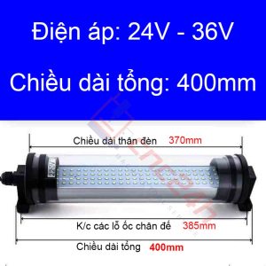 Đèn chiếu sáng máy CNC - Đèn ống LED CNC - Đế xoay 360 độ - Chiếu sáng vùng gia công - Chống nước / bụi / dầu / va đập.