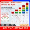 Đèn tháp - Đèn báo CNC - 1/2/3 tầng - Thương hiệu YHKJ - Mới 100%. Chân đế gấp xoay 180 độ. Có còi. Bóng LED. Có công tắc chọn chế độ sáng (ON / BLINK).