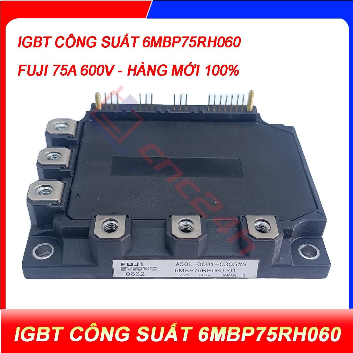 6MBP75RH060 là module IGBT công suất có dòng định mức 75A