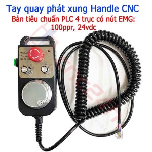 Tay quay phát xung handle (handwheel) dùng cho các máy CNC Fanuc 3, 6, 10/11, 0, 15, 16/18/21, 16i/18i/21i, 0i, 30i, 31i, 32i,… hàng mới 100%