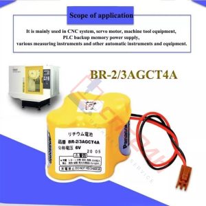 Pin Panasonic BR-2/3AGCT4A A98L-0031-0025, 6V 4400mAh