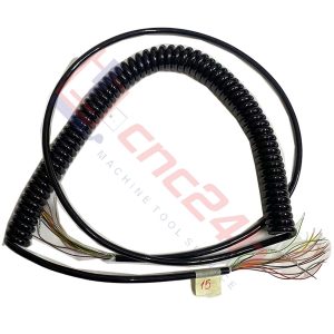 Cáp xoắn lò xo tay quay phát xung CNC – vỏ PU chống dầu cháy, lõi đồng mềm, dài 4-10m. Đàn hồi tốt, chống đứt gãy, bền bỉ. Dùng cho MPG, encoder.